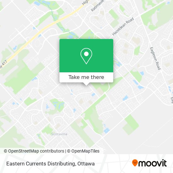 Eastern Currents Distributing map