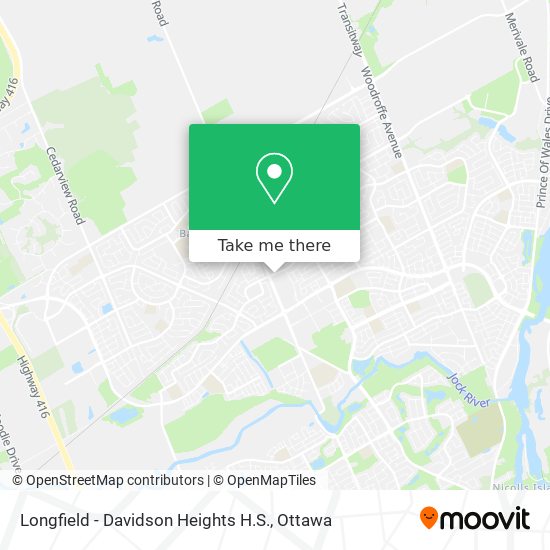 Longfield - Davidson Heights H.S. map