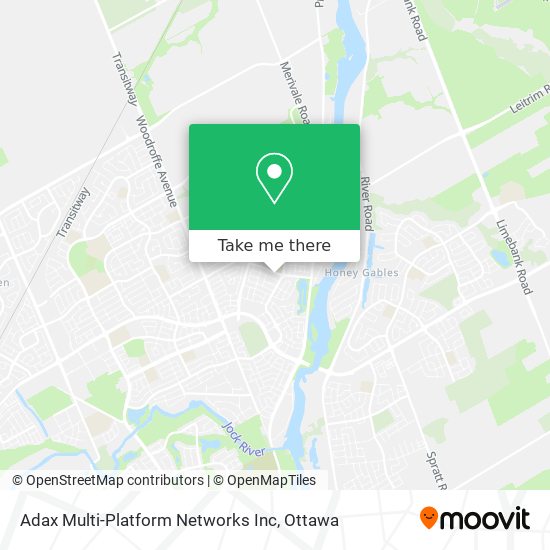 Adax Multi-Platform Networks Inc map