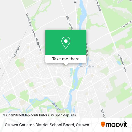 Ottawa-Carleton District School Board map