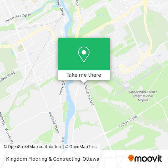 Kingdom Flooring & Contracting map