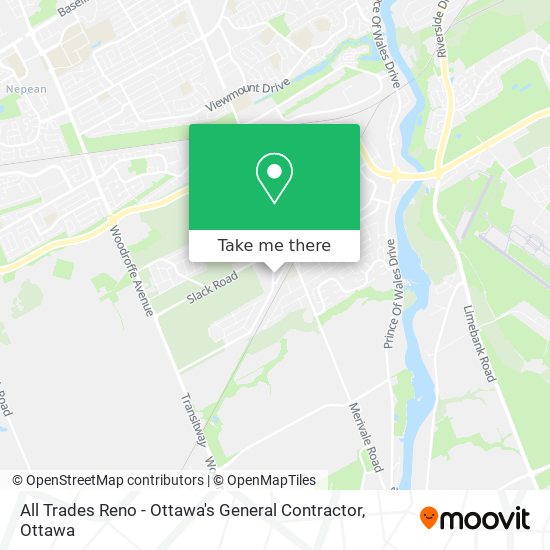 All Trades Reno - Ottawa's General Contractor map