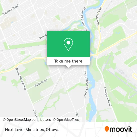 Next Level Ministries map