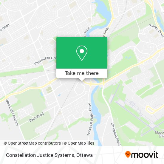 Constellation Justice Systems map