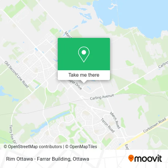 Rim Ottawa - Farrar Building map