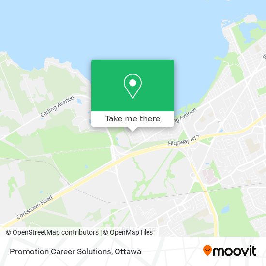 Promotion Career Solutions map