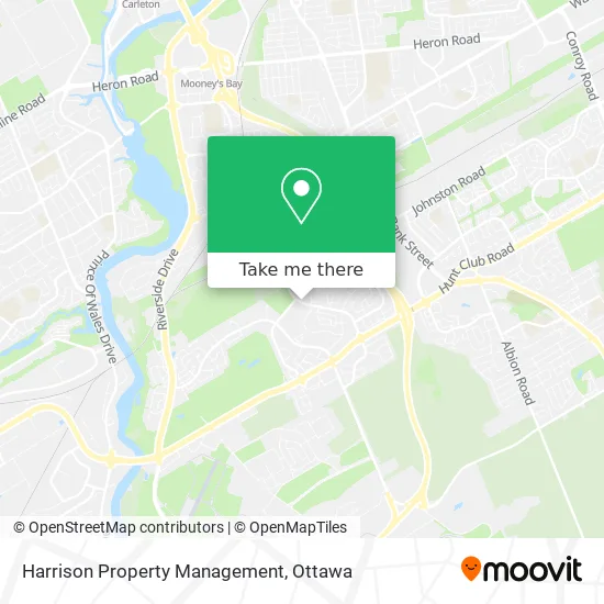 Harrison Property Management map
