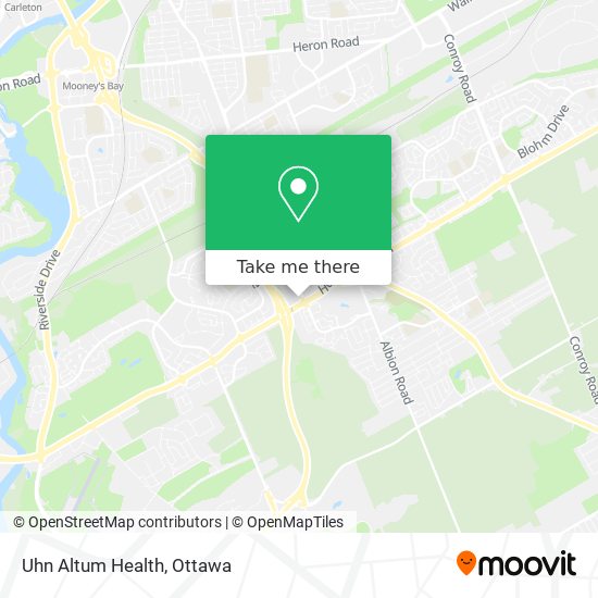 Uhn Altum Health map