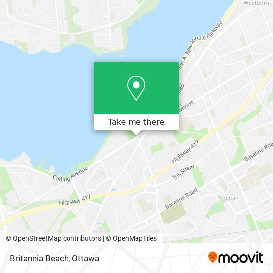 Britannia Beach map