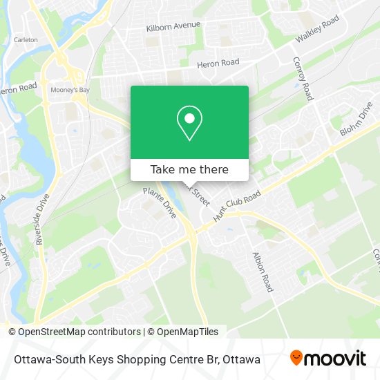 Ottawa-South Keys Shopping Centre Br plan