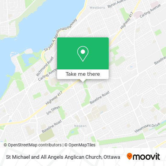 St Michael and All Angels Anglican Church plan