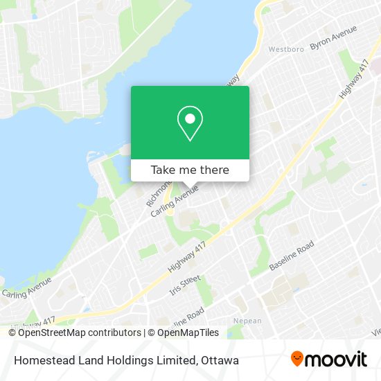 Homestead Land Holdings Limited map