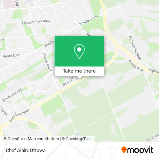 Chef Alain map