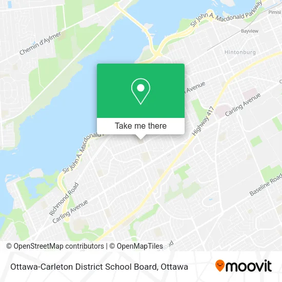 Ottawa-Carleton District School Board map