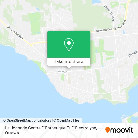 La Joconde Centre D'Esthetique Et D'Electrolyse plan