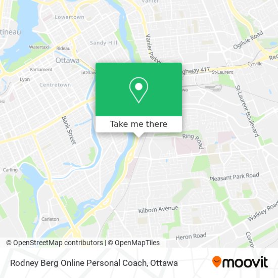 Rodney Berg Online Personal Coach map
