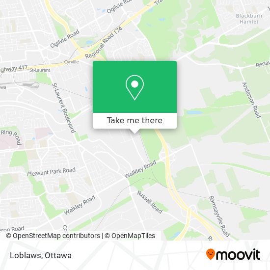 Loblaws map