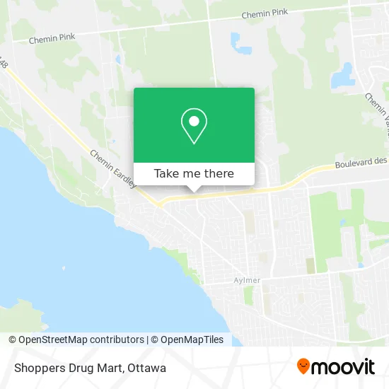 Shoppers Drug Mart map