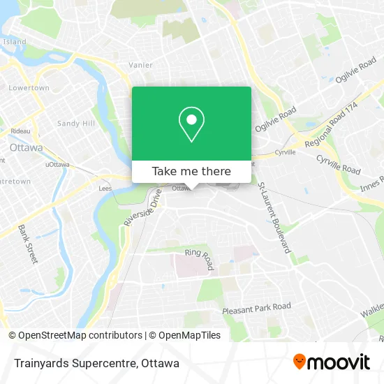 Trainyards Supercentre map