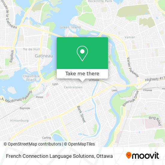 French Connection Language Solutions map