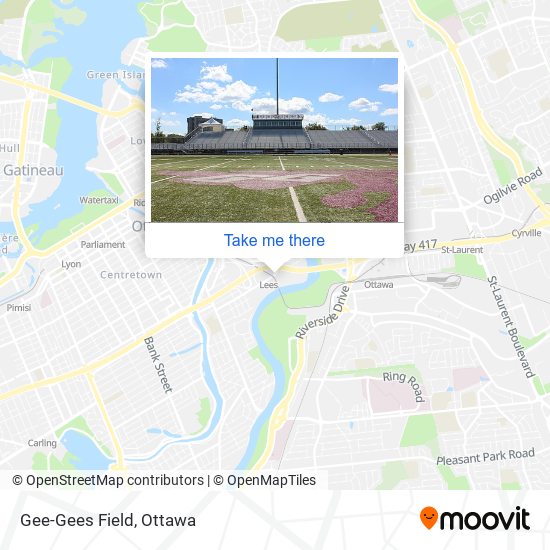 Gee-Gees Field map