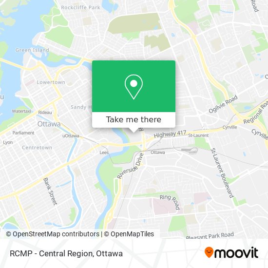 RCMP - Central Region plan