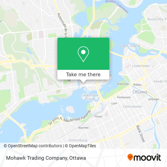 Mohawk Trading Company map