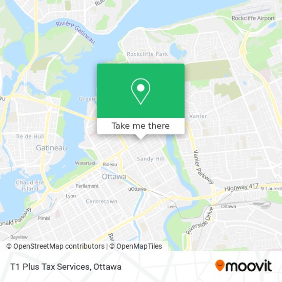 T1 Plus Tax Services map
