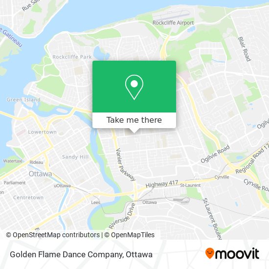 Golden Flame Dance Company map