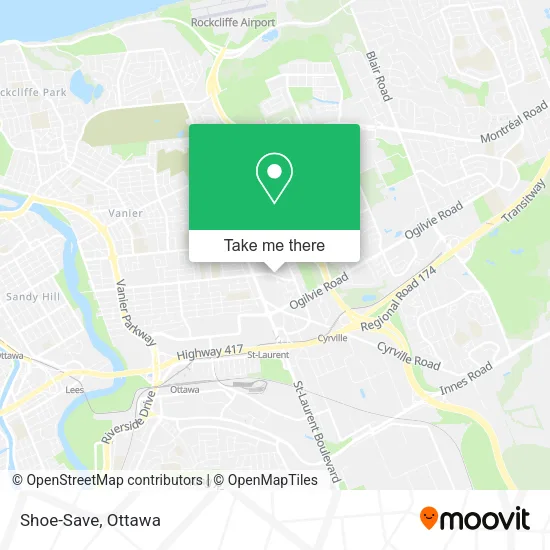 Shoe-Save map