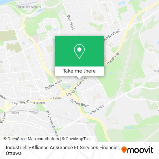 Industrielle-Alliance Assurance Et Services Financier map