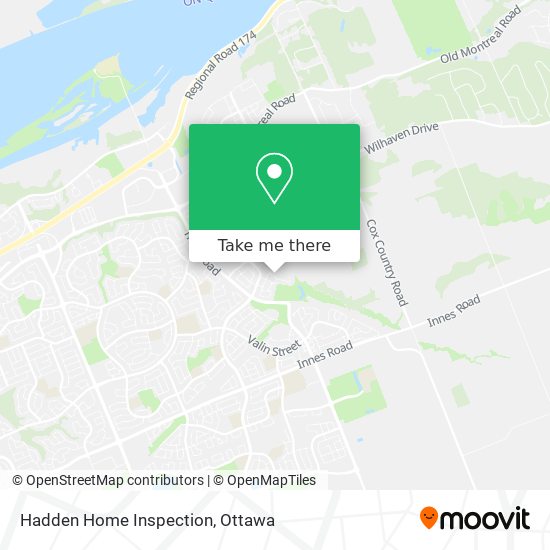 Hadden Home Inspection map