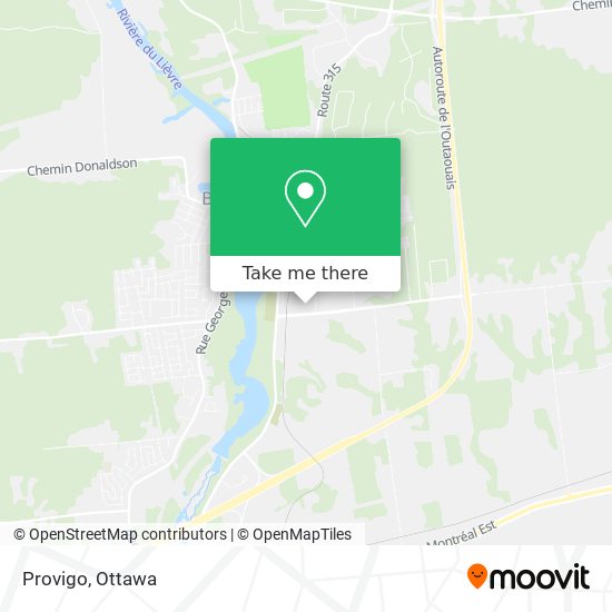 Provigo map