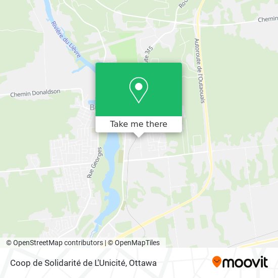 Coop de Solidarité de L'Unicité map