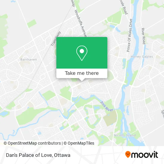 Dan's Palace of Love map