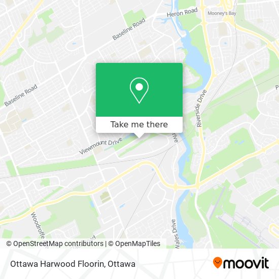 Ottawa Harwood Floorin map
