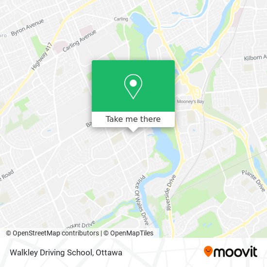 Walkley Driving School map