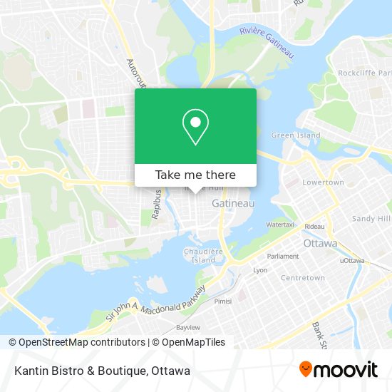 Kantin Bistro & Boutique plan