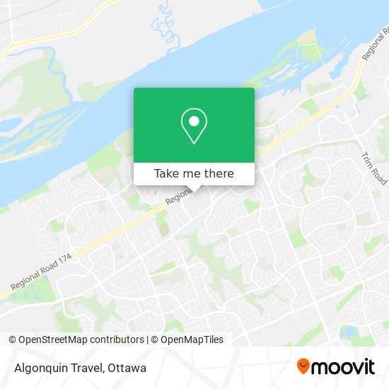 Algonquin Travel plan