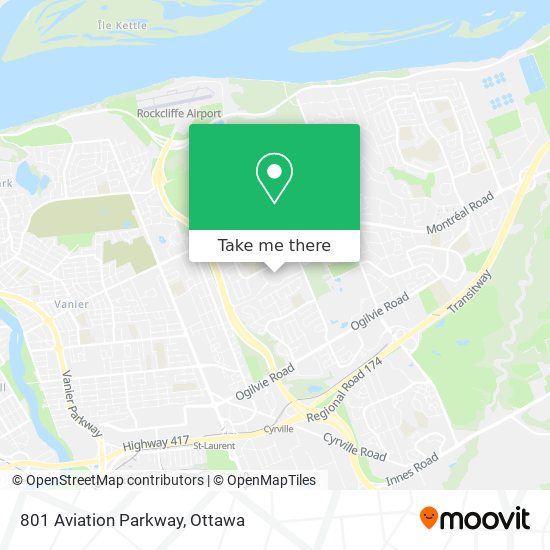 How To Get To 801 Aviation Parkway In Ottawa By Bus Or Train