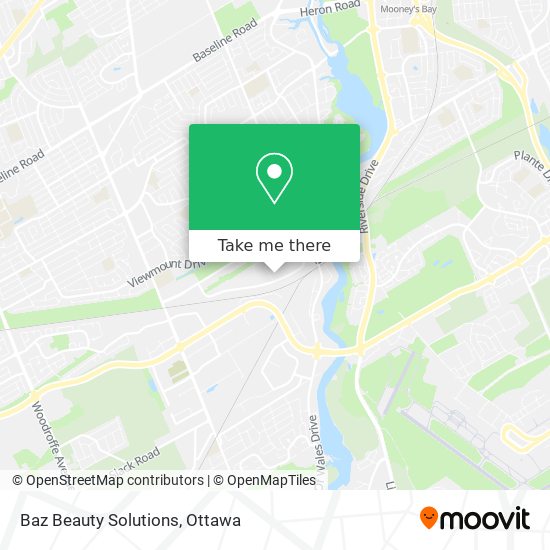 Baz Beauty Solutions map