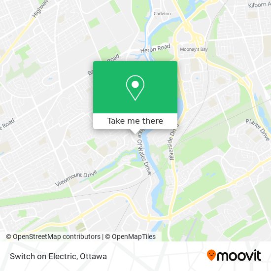 Switch on Electric map