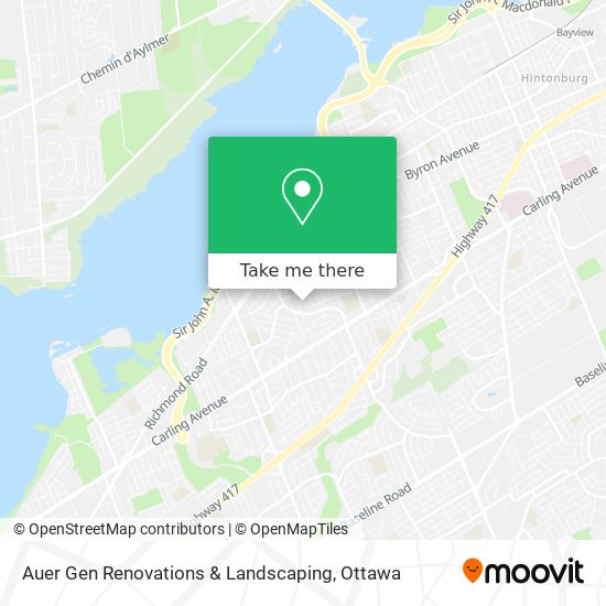 Auer Gen Renovations & Landscaping map