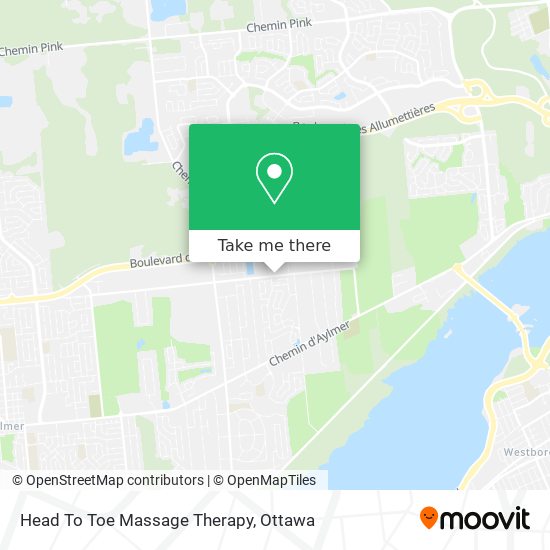 Head To Toe Massage Therapy map