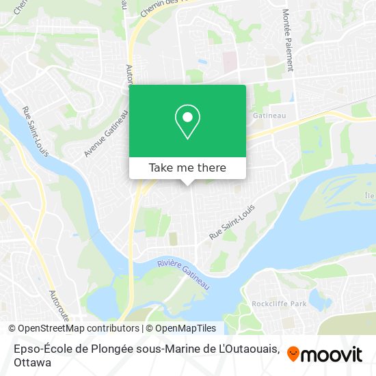 Epso-École de Plongée sous-Marine de L'Outaouais map