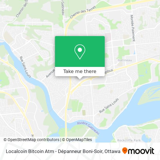 Localcoin Bitcoin Atm - Dépanneur Boni-Soir plan