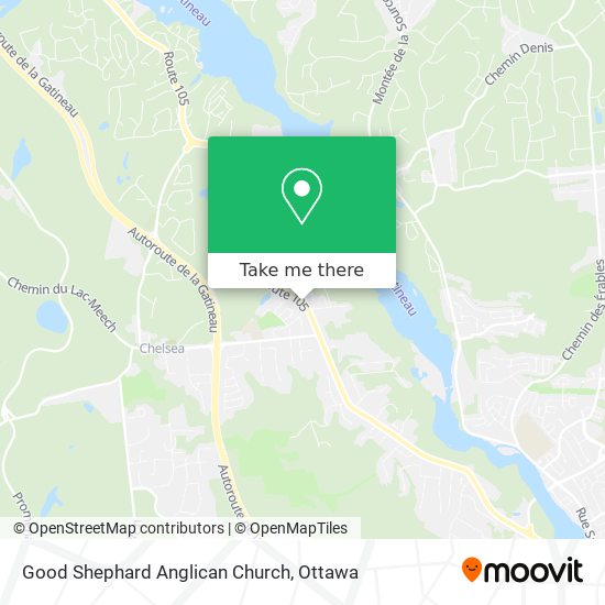 Good Shephard Anglican Church map