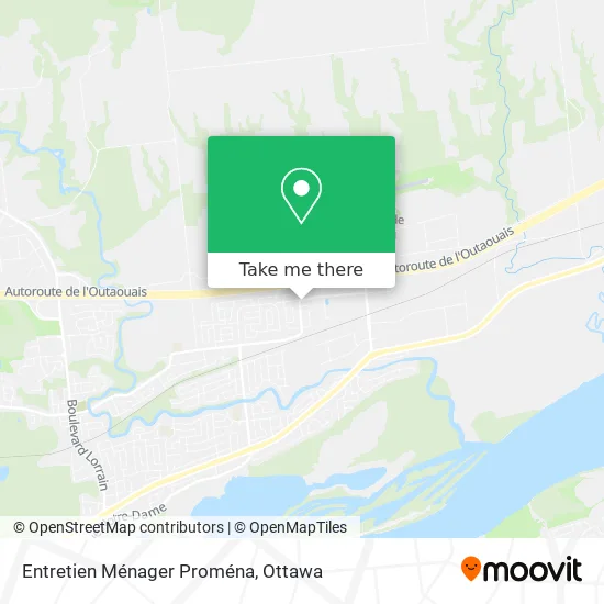 Entretien Ménager Proména map