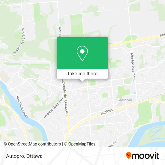 Autopro map
