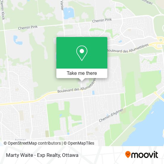 Marty Waite - Exp Realty map